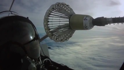 Lion Effort - 2012 Презареждане във въздуха - C130 и Saab Gripen