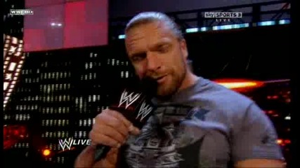 Играта говори за Шон Майкълс | Raw 29/03/10 |