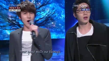 Suju + Shinee & Sg Wannabe - My Everything ~ Music Bank (17.12.10) 
