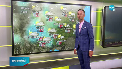 Прогноза за времето (25.07.2020 - сутрешна)