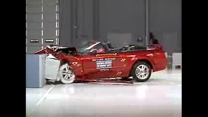 Mustang crash test