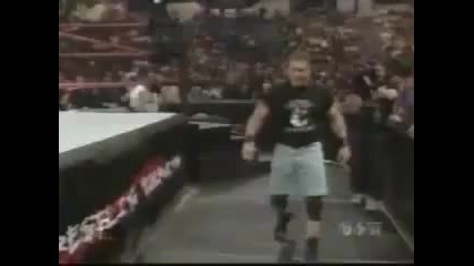 W W F Smackdown 1999 - Ken Shamrock vs Bradshaw Street Fight 