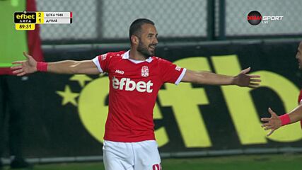 Goal by CSKA 1948 Sofia