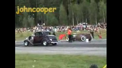 Hot Rods и Muscle Cars - Драг Шоу