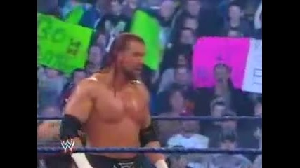 Triple H & Undertaker vs Edge & Big Show Part 1