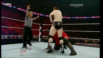 Wwe Raw Mark Henry vs. Sheamus 