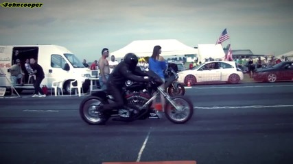 Harley Davidson V2 vs Kawasaki Ninja 600