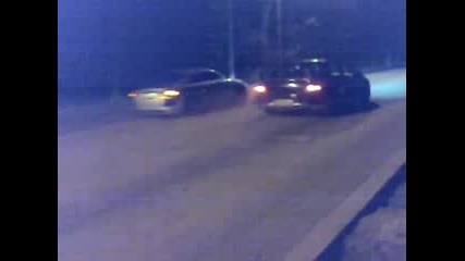 Битка ! Audi Tt 1.8t vs Mitsubishi Evo 9 