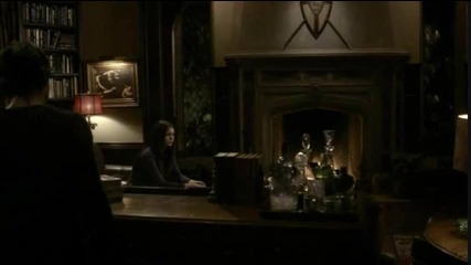 Elena tells Damon he trusts Stefan, otherwise he wouldn’t be leaving