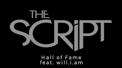 The Script - Hall of Fame ( Lyric Video ) ft. will.i.am