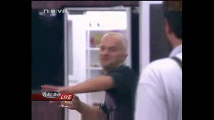 Vip Brother 3 04.05.09 - Део и Ицо се връщат в къщата обидени