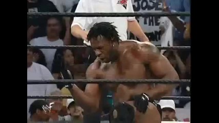 Wwf Summerslam 2001 Скалата срещу Букър Ти за Wcw титлата част 3 