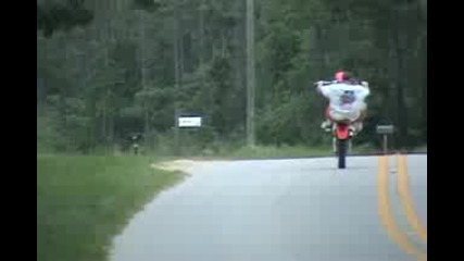 Honda crf150r expert wheelie 