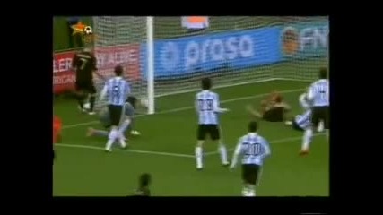World Cup 2010 Аржентина - Германия 0 4.. 
