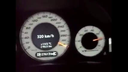 Mercedes-benz E55 Amg V8 Kompressor[320 km_h]