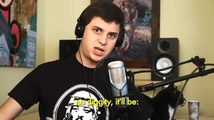 Pale kid raps fast