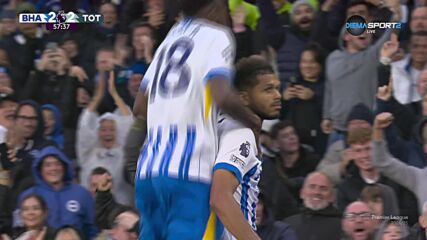 Goal by Brighton and Hove Albion