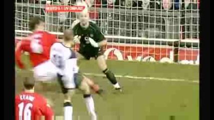24.man Utd 0 - 1 Liverpool (22.01.2002)