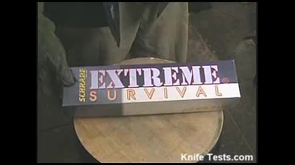 Schrade Extreme Survival Destruction Test