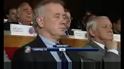 Uefa Champions League 08/09 - Жребият за 1/4 Финалите В Надпреварата!!!