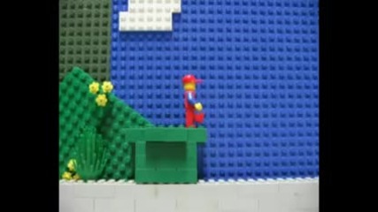 Супер Марио (лего) xd 