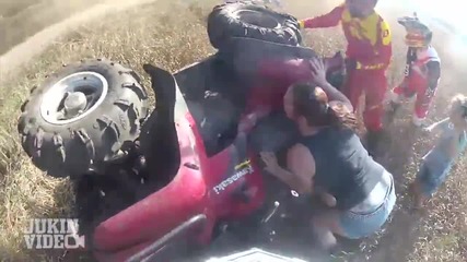 Инцидент - Share the Road - Dirt Biker vs. Four Wheeler