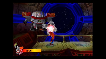 Crash Bandicoot 2 - Boss 04 N. Gin 