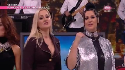 Vesna Zmijanac i Jelena Vuckovic - Nevera moja - Live - Nedeljno popodne - (TV Pink 11.12.2016.)