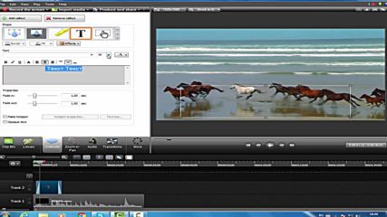 Работа с Camtasia Studio 8 - Добавяне на текст