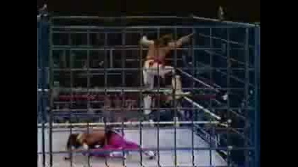 Wwf - Bret Hart Vs Shawn Michaels - Steel Cage Match-Part 1!