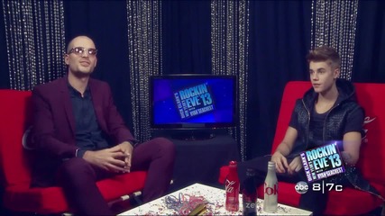 Justin Bieber - Backstage Interview (nyre 2013)