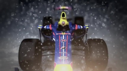 изпълнение на лед представи отбора на Red Bull Formula One ! 