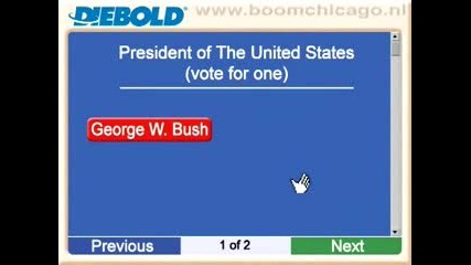 Искам Да Гласувам За Кери Не За Буш!