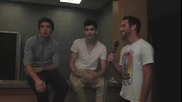 One Direction - Лиъм и Зейн отговарят на въпроси - Интервю за 106.1 Bli