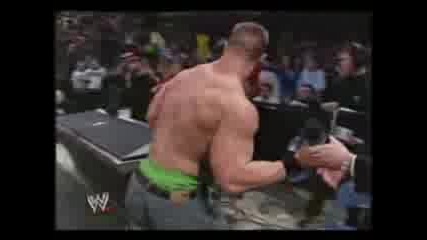 John Cena Vs. Rhyno (with Paul Heyman)