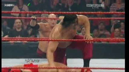 Regal, Kozlov & Jackson vs Christian, Kane & Khali | Raw Slammy Awards 14/12/09 | 