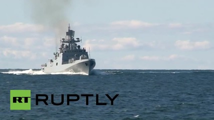 Russia: Baltic Fleet's latest addition unleashes missile barrage