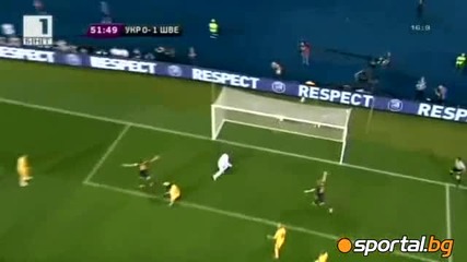 Украйна 2:1 Швеция / Евро 2012