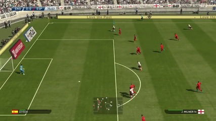 Pro Evolution Soccer 2016 Ps4 Gameplay - England v Spain