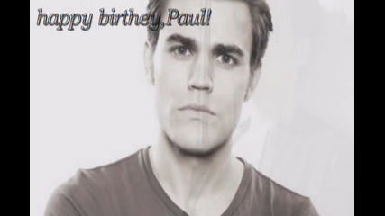 Happy Birthday,paul Wesley !