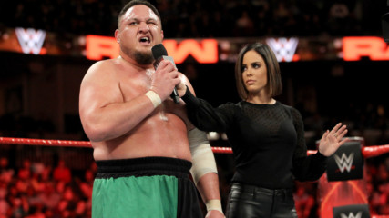 A powerful message from Samoa Joe on Raw: Wal3ooha, 11 January, 2018