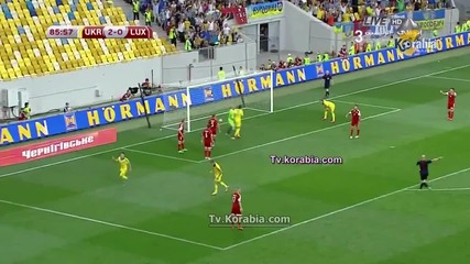 Украйна 3:0 Люксембург 14.06.2015