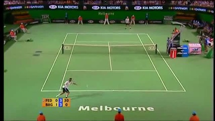 [r.federer vs M.baghdatis] - Australian Open 06 Final[hd]