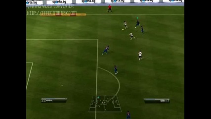 Fifa 12 - Fc Barcelona : Manchester United! Half Time