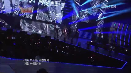 Tvxq - Why + The Way U Are + Mirotic + Maximum @ Music Bank in Hk (06.07.2012)