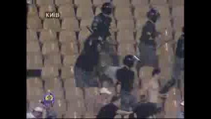 Ukrainian Police Beats Football Fans