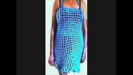 Как да си изплетем сами мрежеста рокля