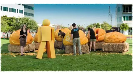 Честит Хелоуин от Google 2011г.