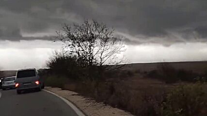 Бурята в Североизточна България на 4 ноември