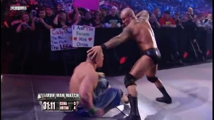 Wwe Bragging Rights 2009 John Cena Vs Randy Orton Ironman Match Part 3